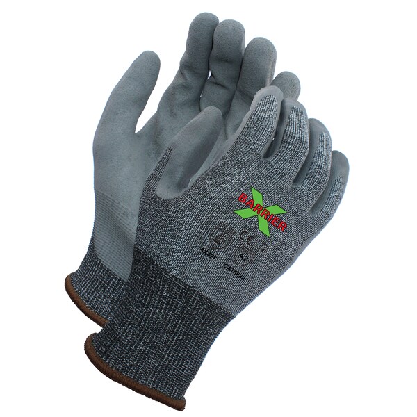 Xbarrier A7 Cut Resistant, Gray Textreme, Luxfoam Coated Glove, M CA7588M12 - main